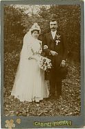 svatební fotografie Jan Vašica a Františka Vašicová roz. Gardavská