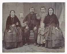 rodina Valentina Lyka, rok cca 1885